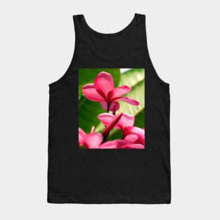 flowers-dress-lei-frangipani-floral-red-petals-shirtyshirto-45 Tank Top